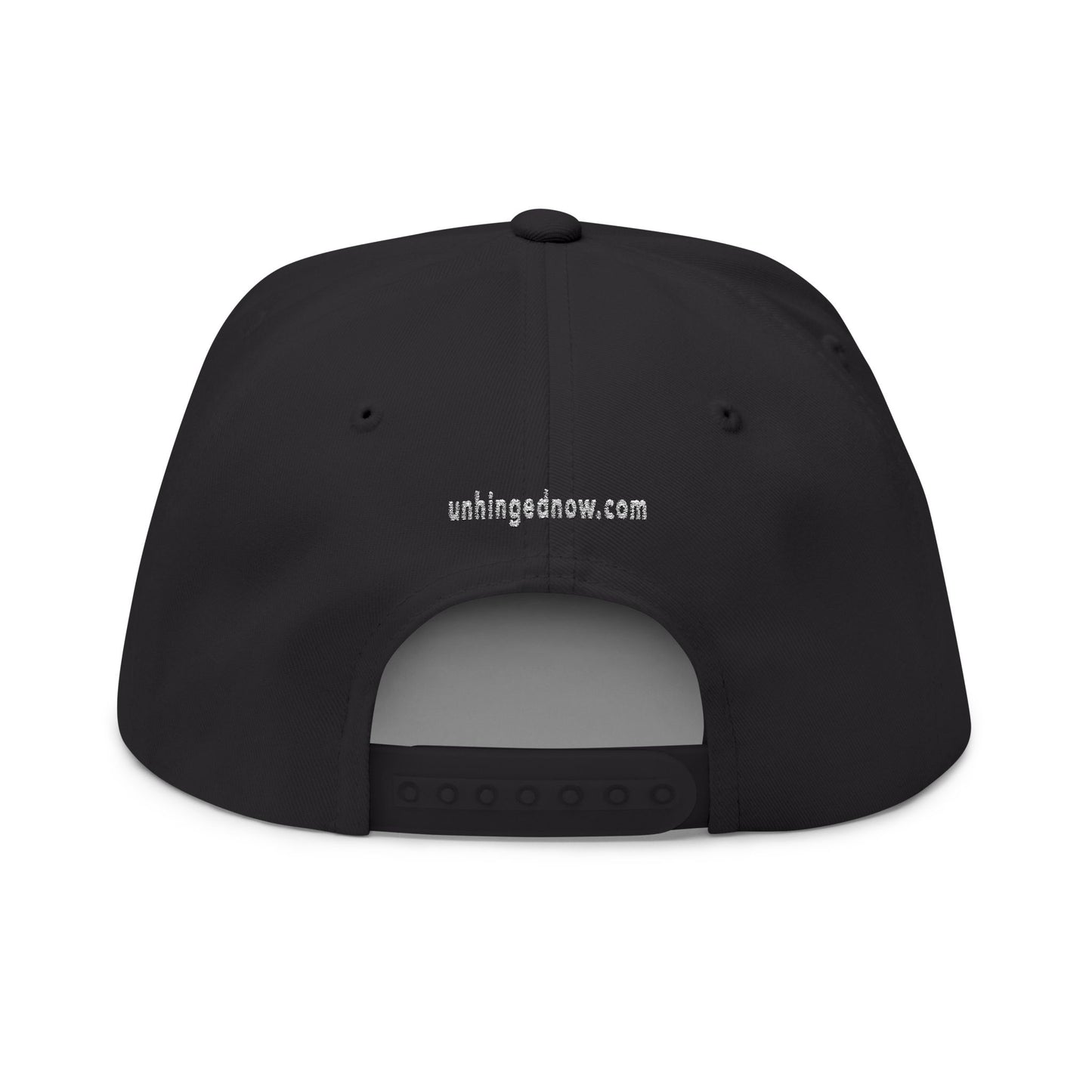 UNHINGED | UNIFORM Box Logo Snapback Flat Bill (Black)