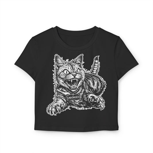 UNHINGED | Chaos Kitty Baby Tee