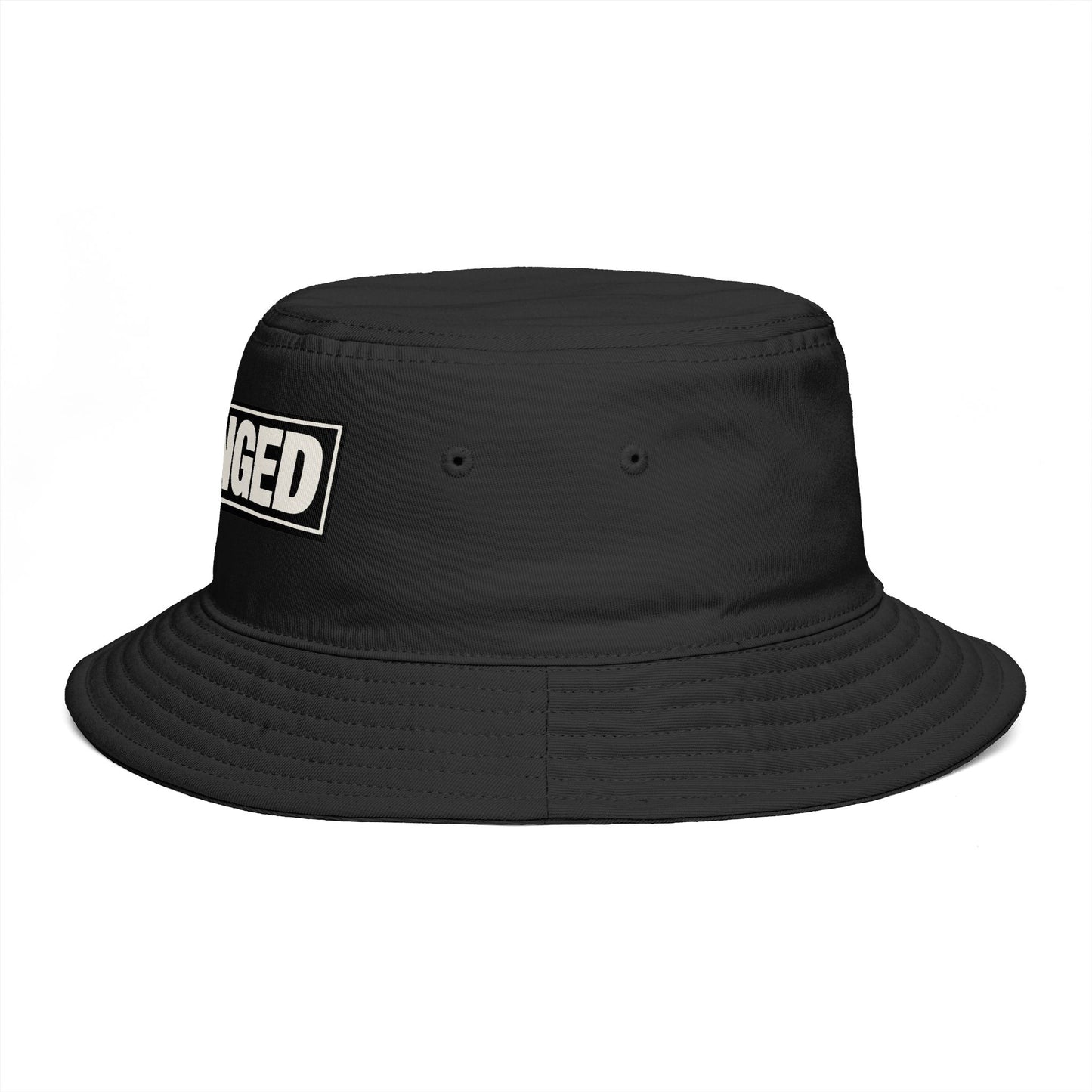 UNHINGED | Box Logo Bucket Hat