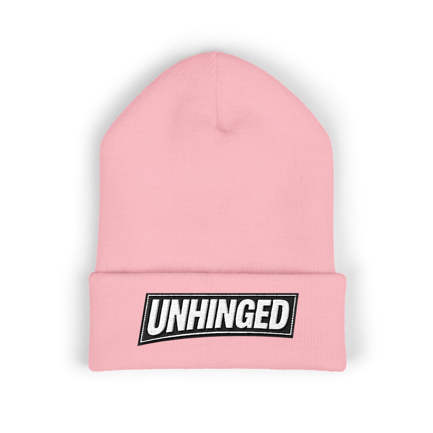 UNHINGED | Box Logo Cuffed Beanie