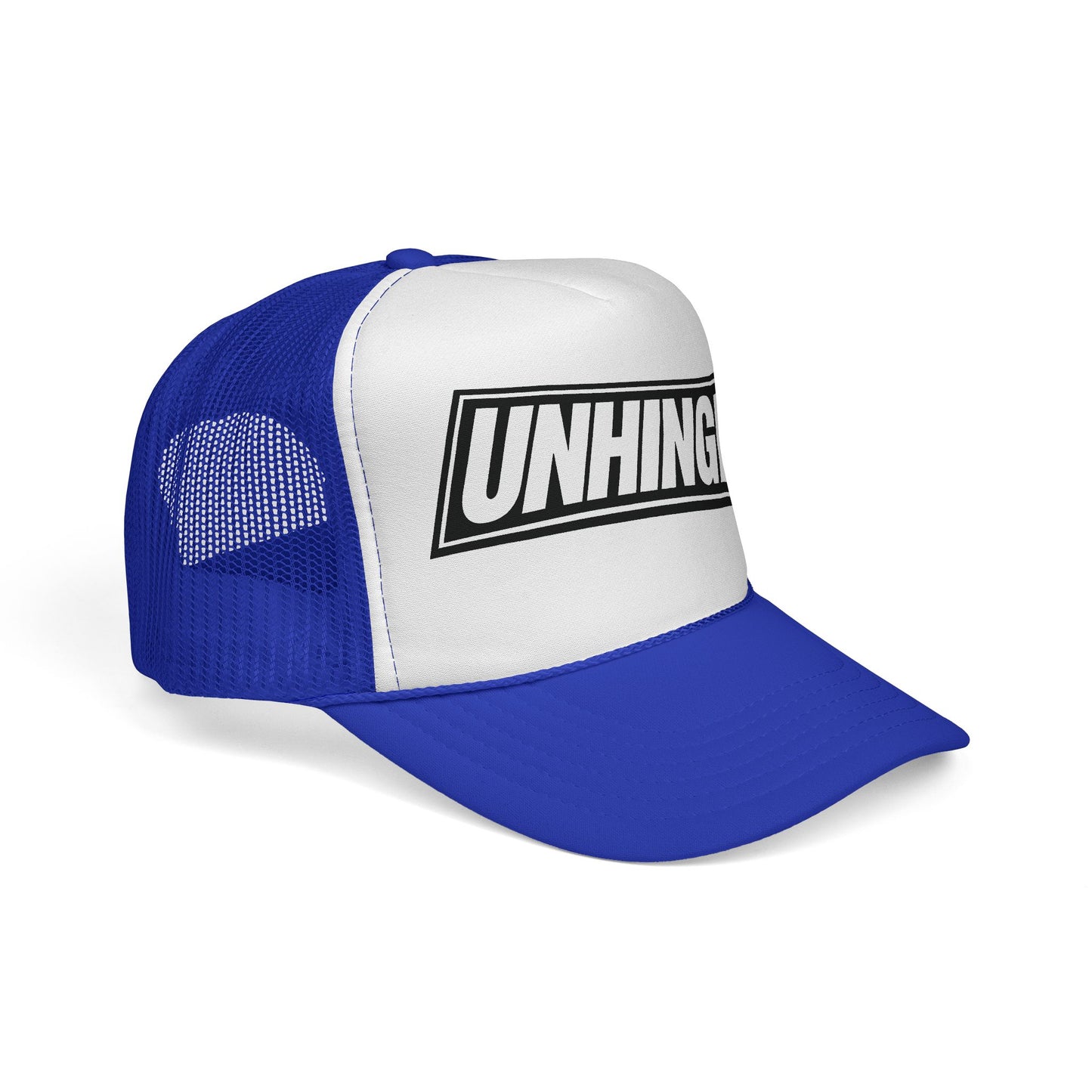 UNHINGED | Box Logo Trucker Hat