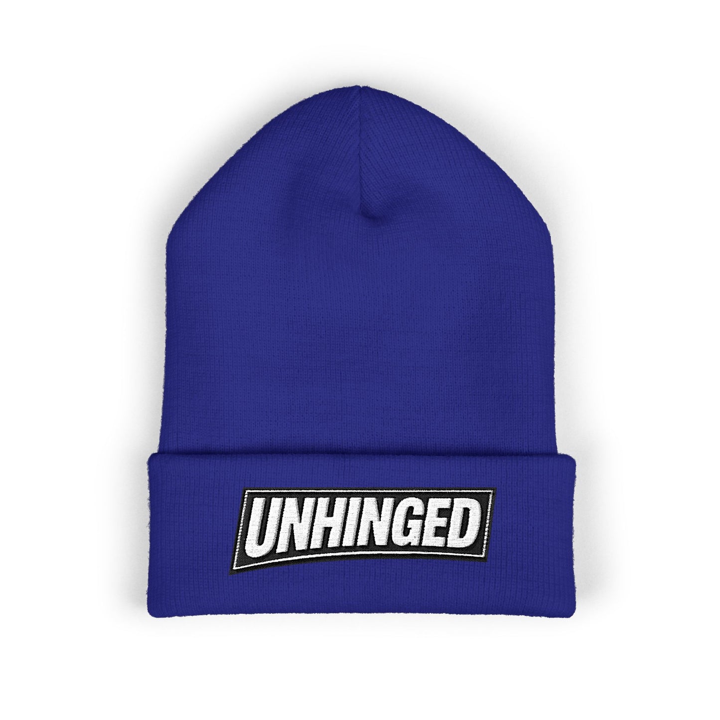 UNHINGED | Box Logo Cuffed Beanie