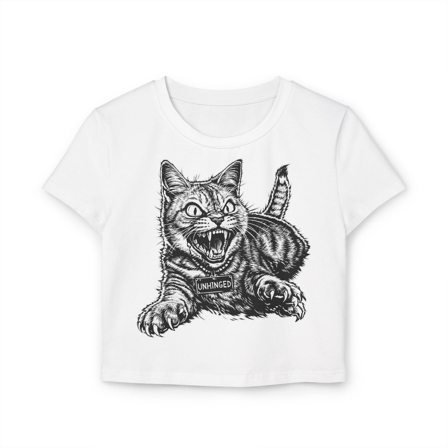 UNHINGED | Chaos Kitty Baby Tee